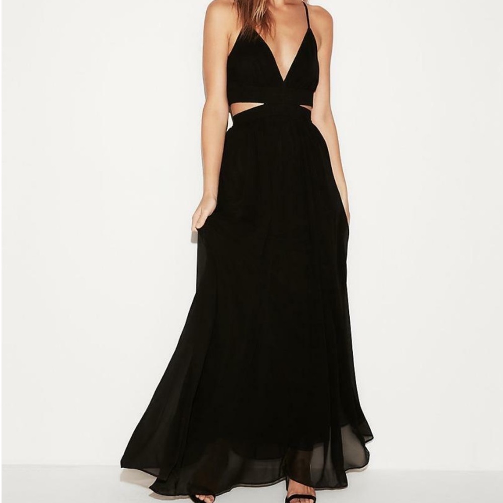 Black Formal Maxi Dress
